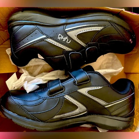 Ryka | Shoes | Ryka Black Sneakers Sz 7 | Poshmark
